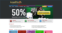 Desktop Screenshot of grandpriveaffiliates.com